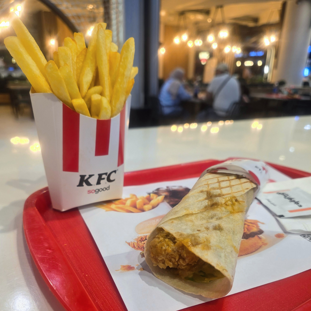 سندوش تويستر حراق مع بطاطا