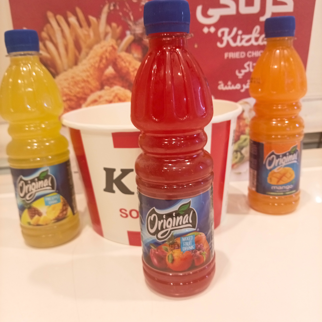 عصير اورجينال 400  مل