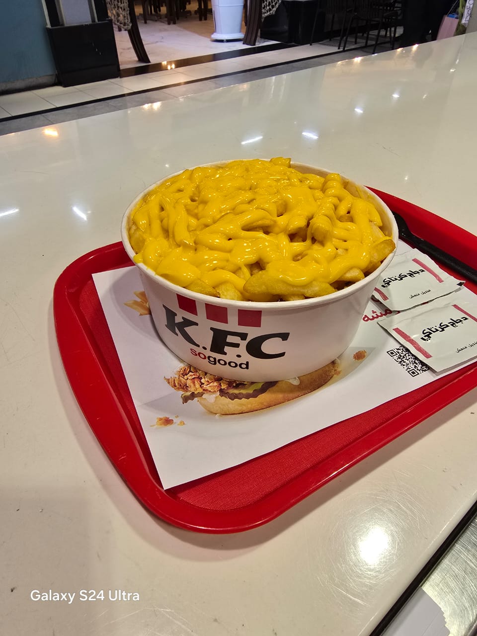 بطاطا لارج مع تشيدر